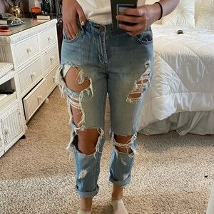 BDG distresses boyfriend jeans